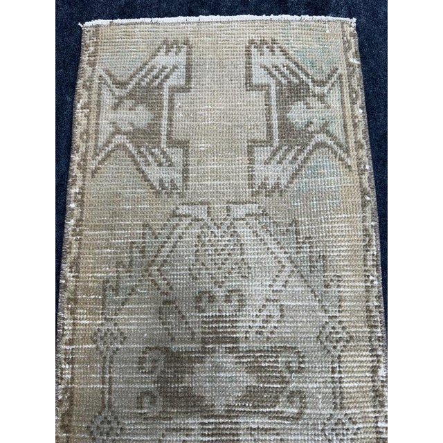 Turkish Yastik Rug 1'4" x 2'6" For Sale - Image 4 of 5