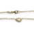 14k Yellow Gold 0.76ct Pear Natural Diamond Bezelled Necklace For Sale - Image 4 of 6