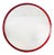 Mid-Century Space Age Spiegel Rood Hout Mirror by O.W. Hack, 1960s For Sale