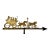 American 1940s Iron Weathervane Top With a “Coach and Horses” Theme For Sale