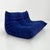 Royal Blue 2-Seater Togo Sofa by Michel Ducaroy for Ligne Roset, 1970s For Sale - Image 9 of 13