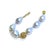 Bochic “Capri” Vintage Natural Multi Fancy Color Gems & PearlBracelet Set In 18K For Sale - Image 4 of 7