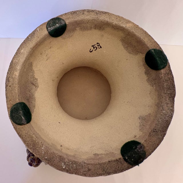 Vintage Italian Majolica Bowl For Sale In Boise - Image 6 of 6