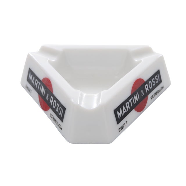 Martini & Rossi Sweet Vermouth French Ashtray Chairish