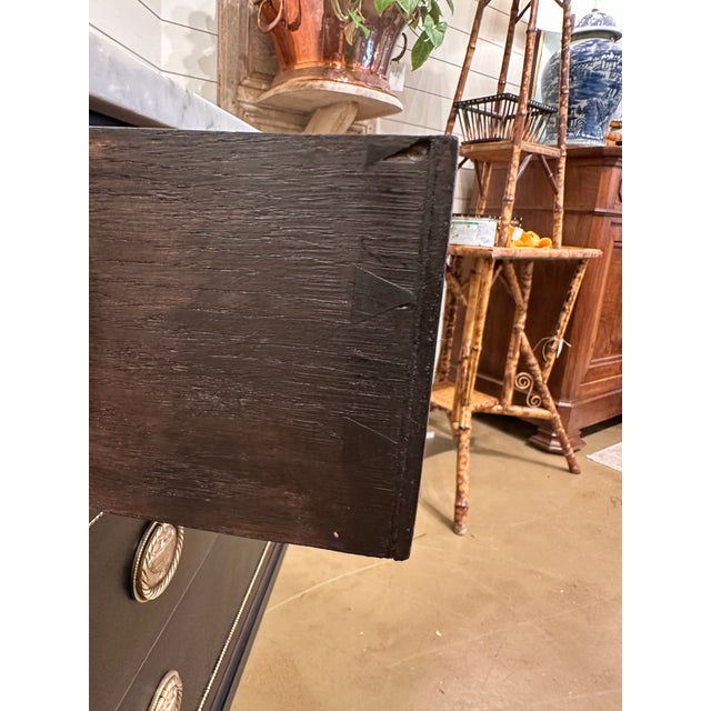 Wood French Louis XVI Chest of Drawers For Sale - Image 7 of 11