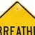 Metal Breathe IV - Original Inspirational Pop Art Steel Street Sign Wall Sculpture by Scott Froschauer For Sale - Image 7 of 9