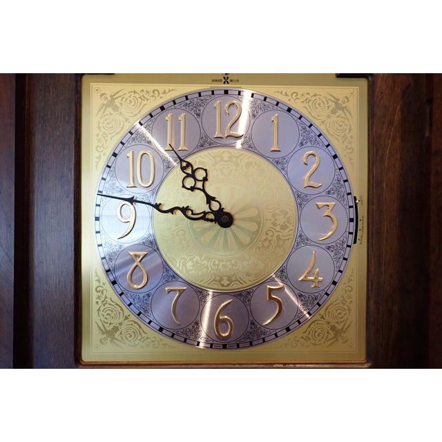 1970's Howard Miller "Aristocrat" Grandfather Clock For Sale In Washington DC - Image 6 of 12