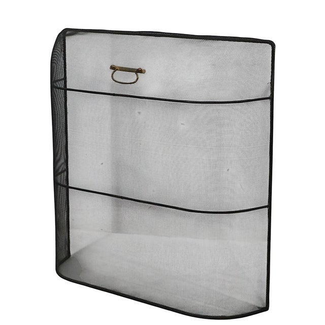 Stationary Fireplace Screen Spark Gard For Sale In New York - Image 6 of 11