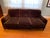 Modern Schumacher Mohair Three Seat Sofa / 2 Available For Sale - Image 12 of 12
