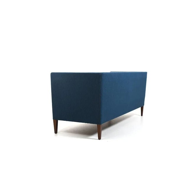 Blue 3-Seater Sofa by Frits Henningsen, 1930s For Sale - Image 8 of 12