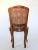 Vintage Italian Double Caned Side Chair For Sale - Image 4 of 13