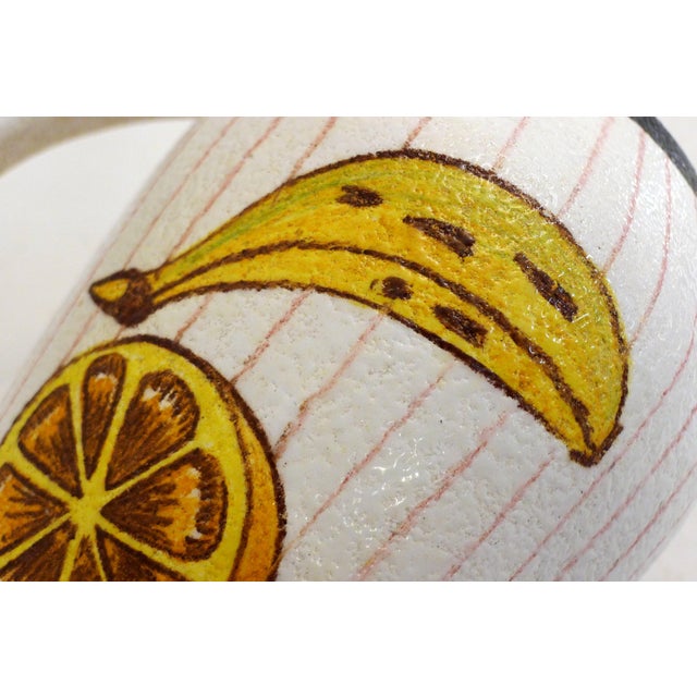 Large Earthenware Sangria Pitcher, 1950 For Sale - Image 11 of 12