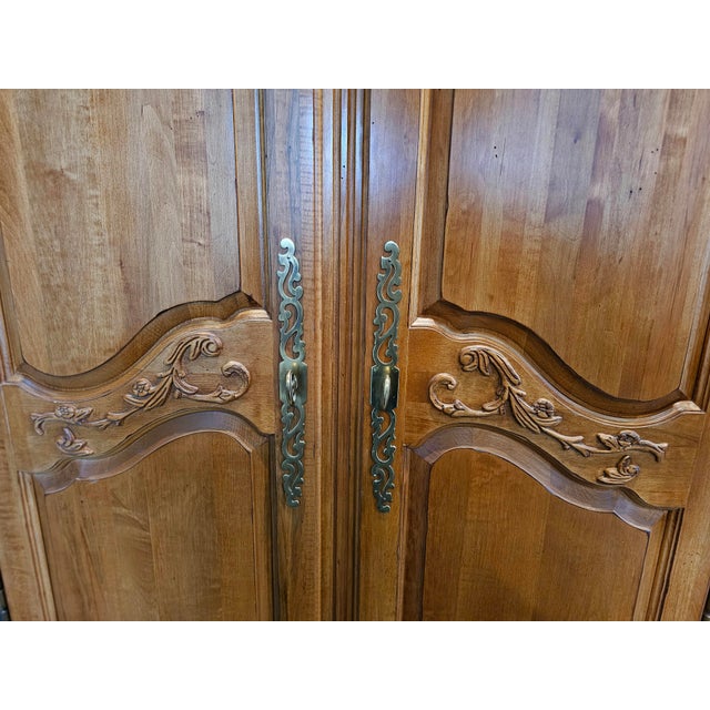 Legacy Armoire ~ Country French Wardrobe by Ethan Allen For Sale - Image 17 of 17