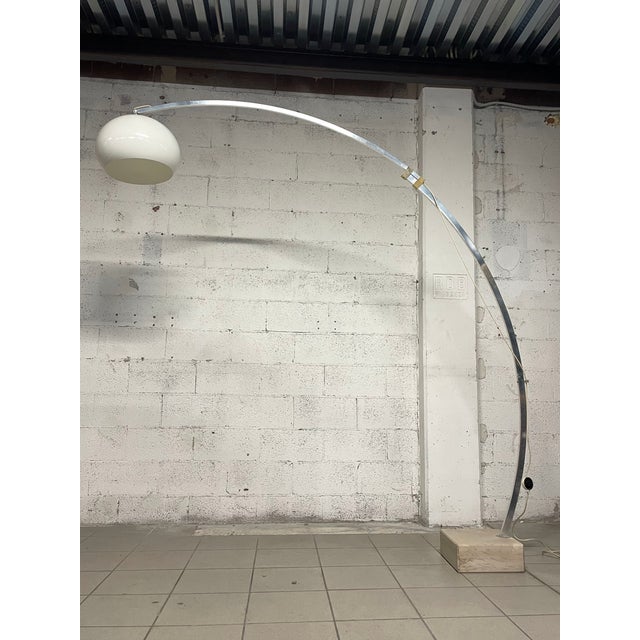 Extendable Arc Lamp, 1970s For Sale - Image 9 of 14