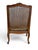 Brown Vintage Louis XV Style Caned Bergère Walnut Chair For Sale - Image 8 of 13