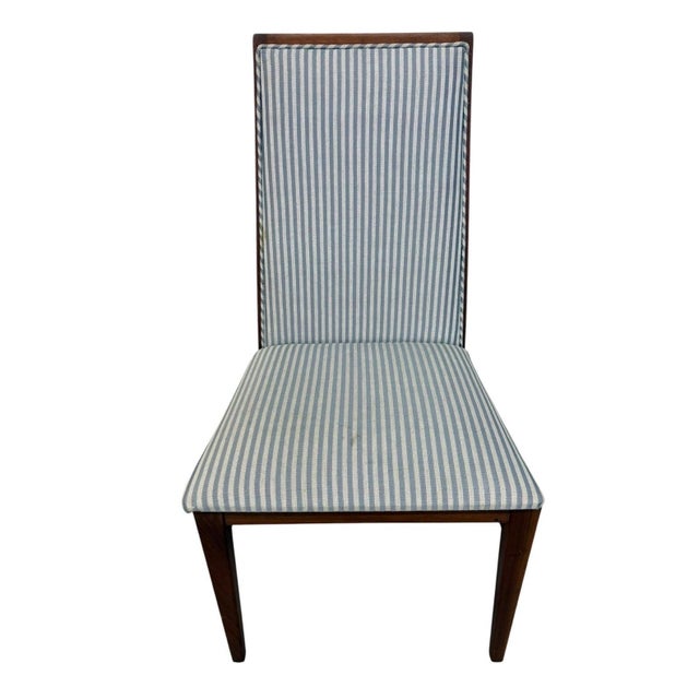 1960s Mid-Century Modern Dillingham Walnut Dining Chairs - Set of 4 For Sale - Image 5 of 8
