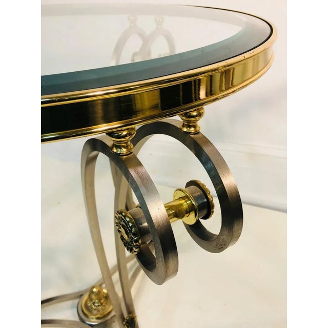 Late 20th Century Side Tables by Maison Jansen - a Pair For Sale - Image 5 of 11