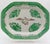 Circa 1912-49 Green Fitzhugh Chinese Export Porcelain Armorial Tureen, Cover, & Undertray For Sale - Image 4 of 14