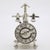 Large Vintage Italian Silver 800 English Clock Figurine from Arezzo, 1980s For Sale - Image 14 of 14