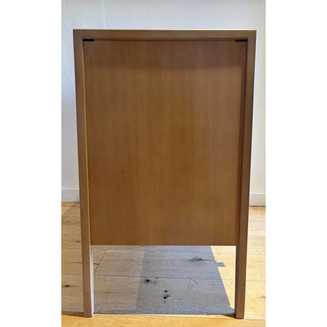 Leander Linea Three-Drawer Dresser — Danish Design, Whitewashed Oak For Sale - Image 4 of 9