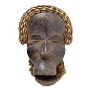 Early 20th Century Dan Guerre Guere Mask with Articulating Mouth Côte d'Ivoire