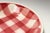 Vintage French Raspberry Tartan Plaid Porcelain Bowl by Faïencerie Givors For Sale - Image 13 of 15