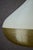 Plastic Rotaflex Pendant Light in White and Gold Rhodoid Shape, France, 1950s For Sale - Image 7 of 14