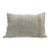 Turkish Hemp Pillow Cushion Natural Cream Brown Pillow Cushion Cover 16" x 24" For Sale