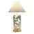 White and Light Blue Butterfly Cloche Lamp For Sale