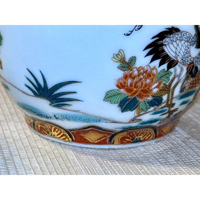 White Vintage Chinese Planters - A Pair For Sale - Image 8 of 10