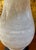 Ceramic Mid Century Off White Incised Glazed Lamp For Sale - Image 7 of 8