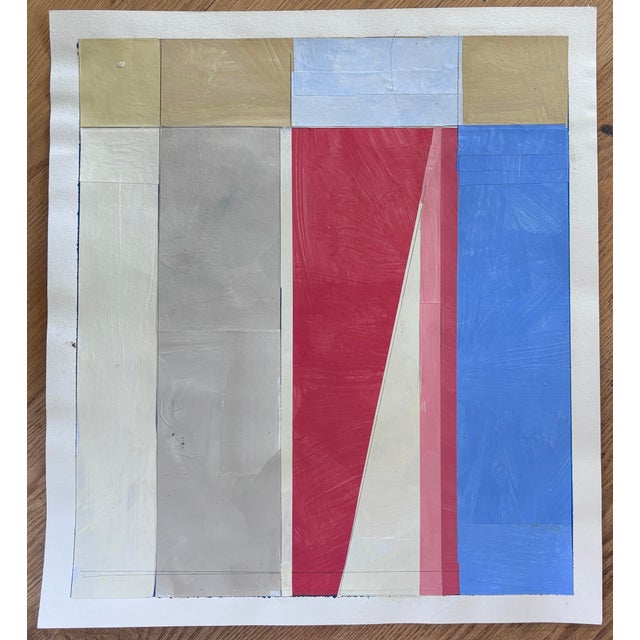 Discover the allure of contemporary art with this stunning 18x20" original collage painting, expertly crafted to bring...