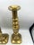 Late 19th Century Antique English Brass "Ace of Diamonds" Diamond Jubilee Candlesticks, Pair, C. 1887 For Sale - Image 5 of 12