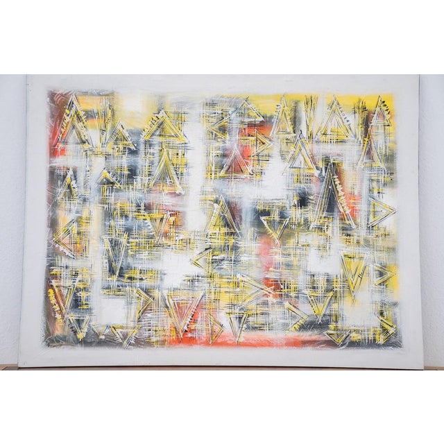 Abstract Composition, 2000, Acrylic on Canvas For Sale - Image 4 of 16