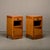 French Art Deco Oak and Marble Nightstands, 1930s, Set of 2 For Sale - Image 4 of 15