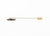 Antique Geisha With Parasol 10k Gold Stick Pin For Sale - Image 4 of 4