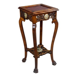 Asian Side Table in the style of Gabriel Viardot, Late 19th Century For Sale
