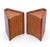 Vintage Asprey & Co Leather And Gilt Bookends Modelled As Open Books, Set of 2 For Sale - Image 4 of 12