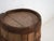 Rustic Antique Wooden Barrel with Iron Hoops, Hungary, 1930 For Sale - Image 3 of 8