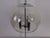 Glass and Chrome-Plated Ball Table Lamp, Italy, 1960s For Sale - Image 12 of 16