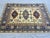 Textile Ivory and Blue Kazak Wool Area Rug With Tribal Medallions, 4'10" X 6'7" For Sale - Image 7 of 15