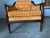 Pair of Vintage Hollywood Regency Style Mahogany Inlaid Club Lounge Armchairs by Statesville Club For Sale In Washington DC - Image 6 of 12