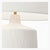 Contemporary Hable by Visual Comfort Studio Hable Panola Table Lamp in Matte White Ceramic For Sale - Image 3 of 5