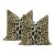 22" Leopard Velvet Pillows - a Pair For Sale