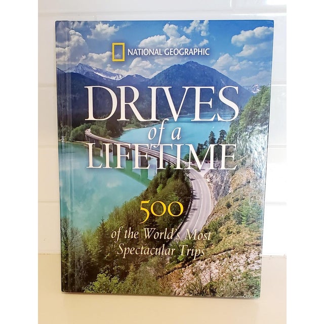 Paper 500 Drives of a Lifetime, Vintage Coffee Table Book For Sale - Image 7 of 7