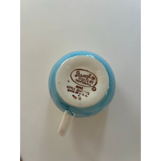 1950s Stangl Pottery Little Quackers 3 Piece Set Plate Cup and Bowl For Sale - Image 10 of 12