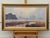 Late 20th Century A serene river landscape at dawn with misty trees and soft, warm morning light 1987 Circa For Sale - Image 5 of 18