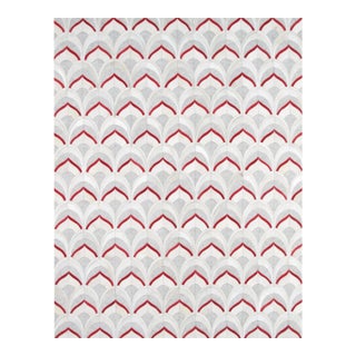 Galaxy Cowhide Silver Area Rug, 6' 0'' X 9' 0'' For Sale