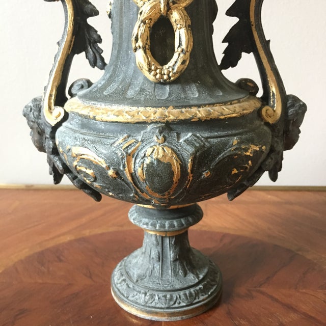 Mid 19th Century Antique Cast Iron Architectural Urn Chairish