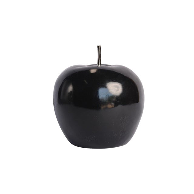 Art Deco Minimalistic Apple Sculpture For Sale - Image 4 of 6